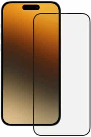 Vivanco 2.5D FullScreen Displayschutzglas für iPhone 15 Pro Max transparent