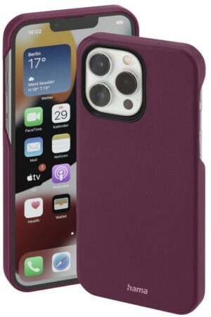 Hama Finest Sense Cover für iPhone 14 Pro rot