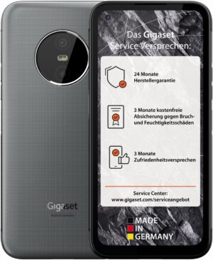 Gigaset GX6 Smartphone titanium grey