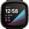 Fitbit Sense Smartwatch carbon/edelstahl graphit
