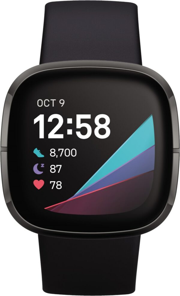 Fitbit Sense Smartwatch carbon/edelstahl graphit