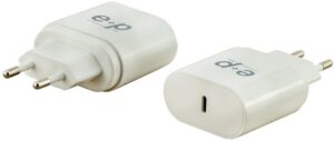 e + p AC 211 USB-Ladegerät 1-fach (25W) weiß