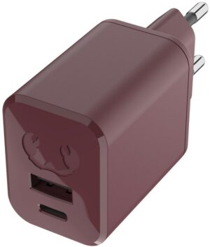 Fresh ´n Rebel USB-A+C Mini Charger (45W) Deep Mauve