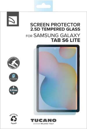 Tucano Glasfolie für Galaxy Tab S6 Lite klar