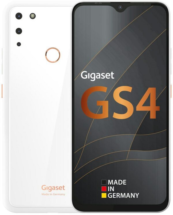 Gigaset GS4 Smartphone pure white
