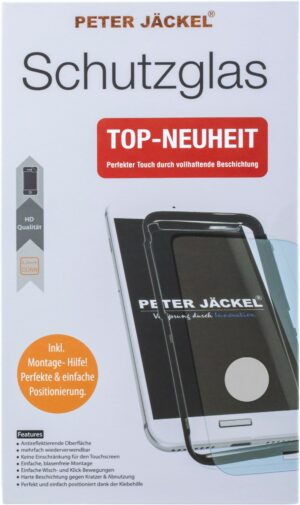 Peter Jäckel Full Display HD Glass Full Glue für iPhone 6/ 6s/ 7/ 8 schwarz