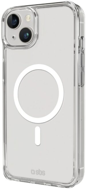 sbs Light Mag Cover für iPhone 15 Plus/iPhone 14 Plus transparent