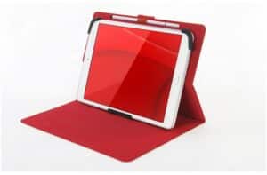 Tucano Facile Plus Tablet-Cover m. Stand für Tablets 9-10" rot
