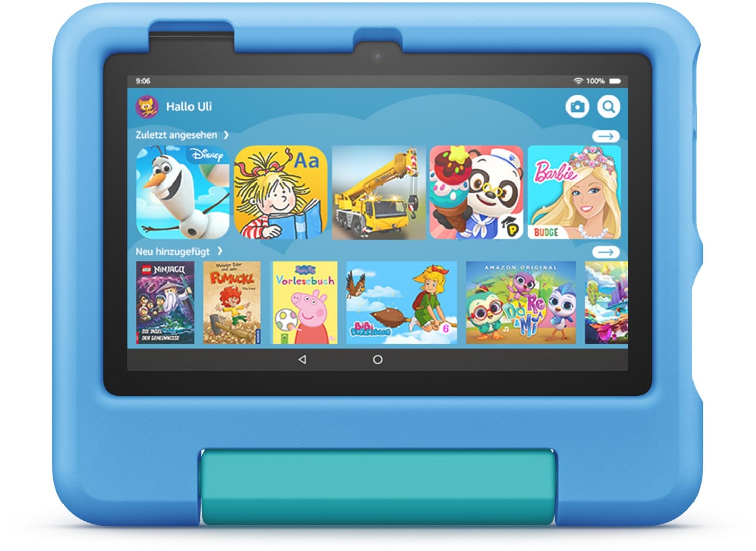Amazon Fire 7 Kids Edition (16GB) Tablet schwarz/blau