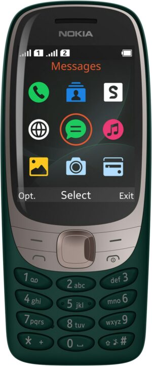 Nokia 6310 Tasten Handy tiefgrün