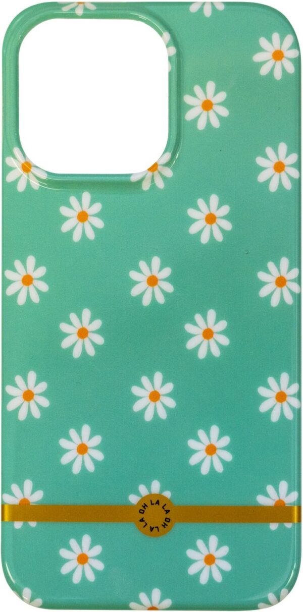 OHLALA! Back Cover Green Flower für iPhone 13 grün