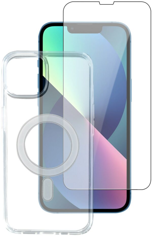 4smarts 360° Protection Set Magsafe für iPhone 13 Pro transparent