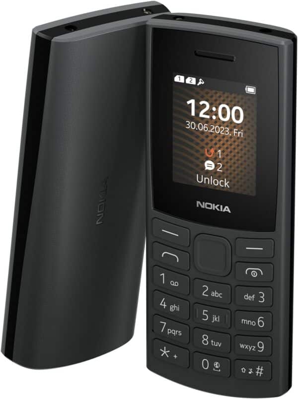 Nokia 105 4G (2023) Tasten Handy charcoal
