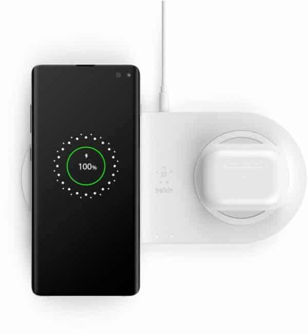 Belkin BoostCharge Dual Ladepad (10W) weiß