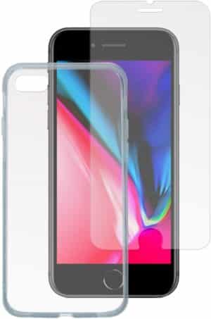 4smarts 360° Protection Set X-Pro Clear für iPhone 8/SE 2020/SE 2022 transparent