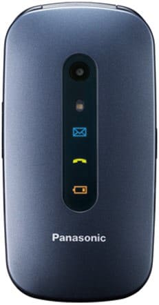 Panasonic KX-TU456 Klapphandy blau
