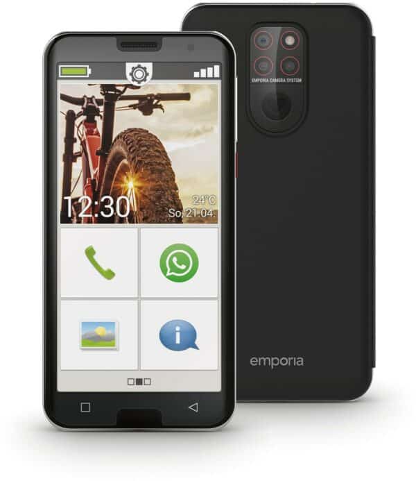 Emporia SMART.5 (32GB) Smartphone schwarz