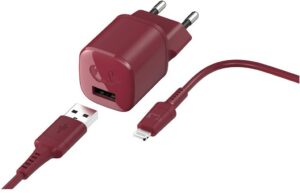 Fresh ´n Rebel USB-A Mini Charger (12W) Ladegerät inkl. Lightning Kabel (1