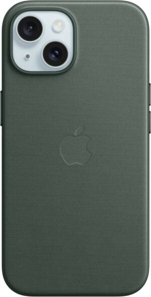 Apple Feingewebe Case mit MagSafe für iPhone 15 immergrün