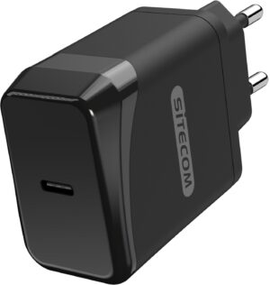 Sitecom CH-014 USB Wall Charger (18W) 1x USB-C PD schwarz