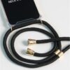 Necklacy Necklace Case für iPhone 7/8 elegant black